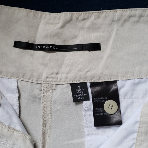 Isda & Co. Womens linen pant - Picture 4 of 4